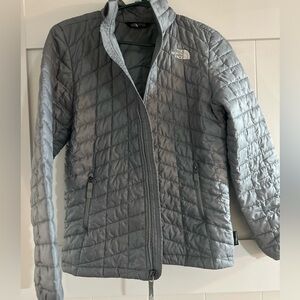 Boys The North Face 14/16 Grey Thermoball eco coat/jacket